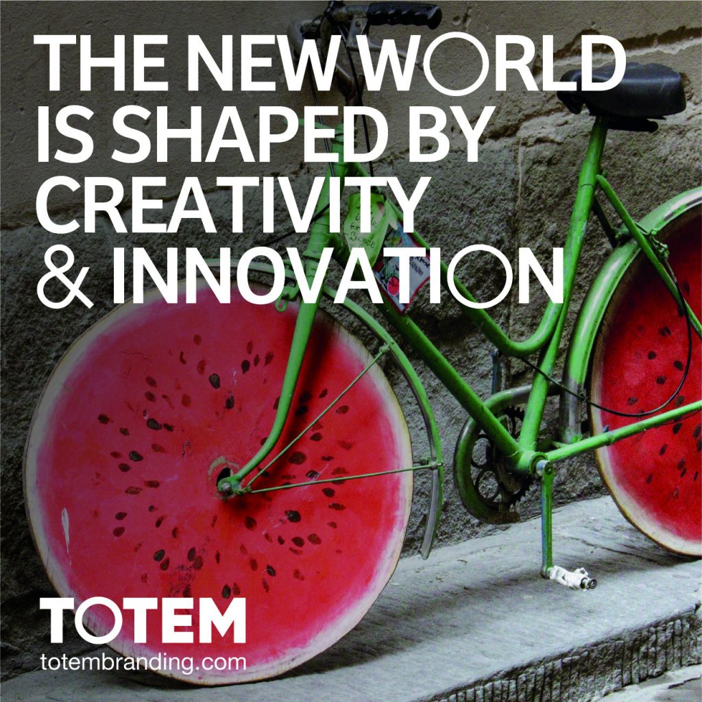 The New World is shaped by Courage, Creativity & Innovation