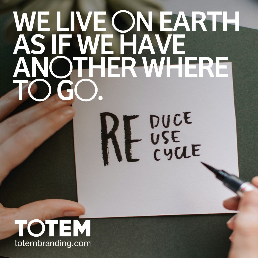 We live on Earth as if we have another where to go