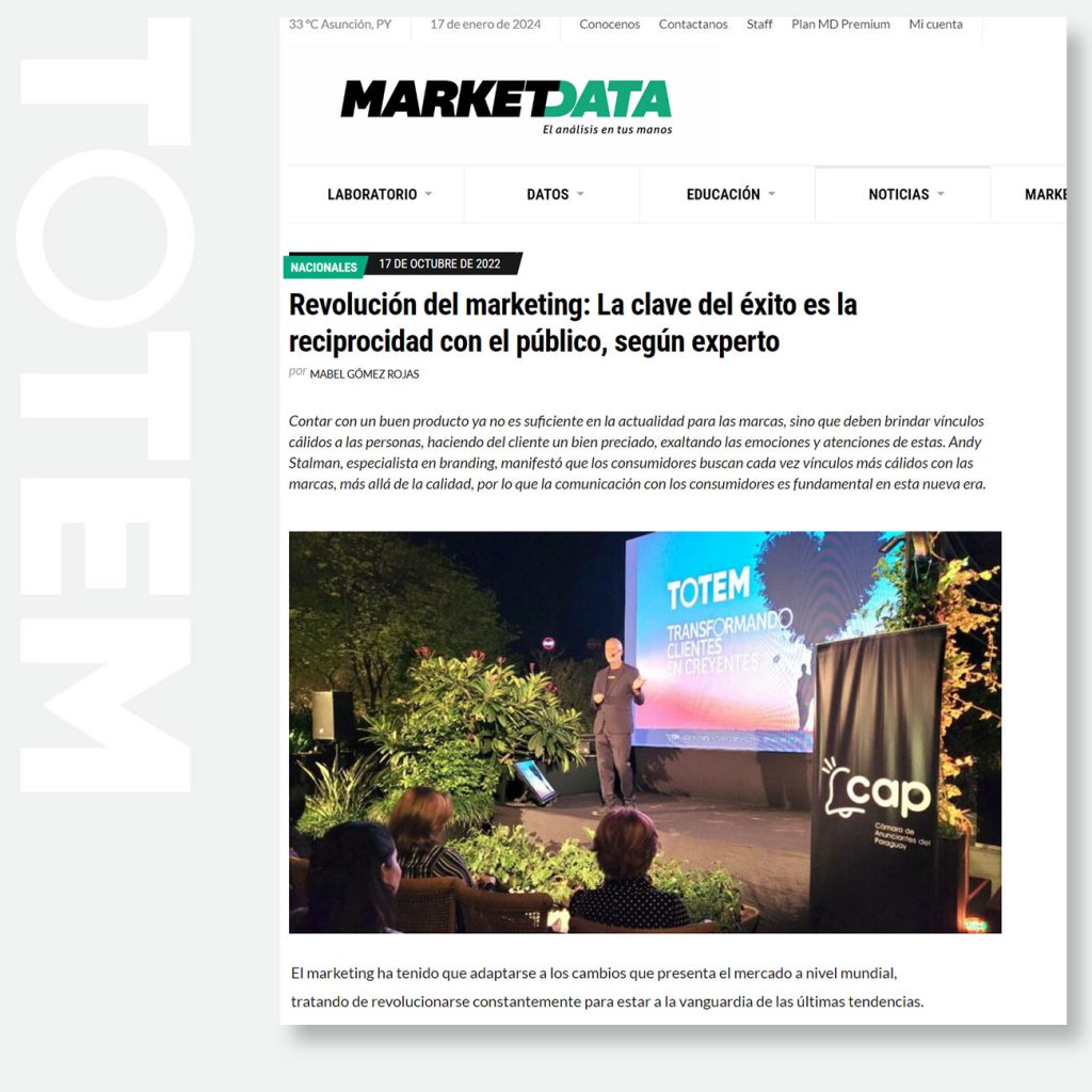 Revolución del marketing: La clave del éxito es la reciprocidad con el público, según experto