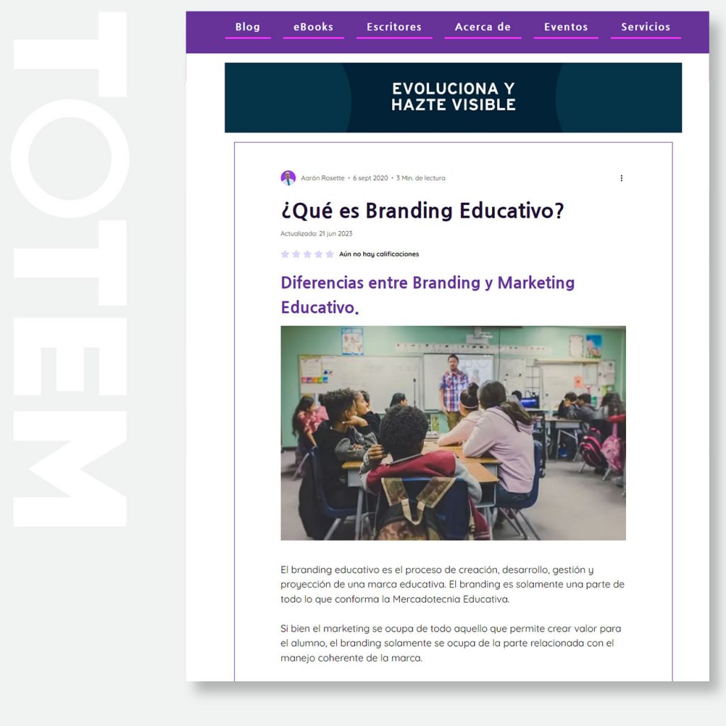 ¿Qué es Branding Educativo?