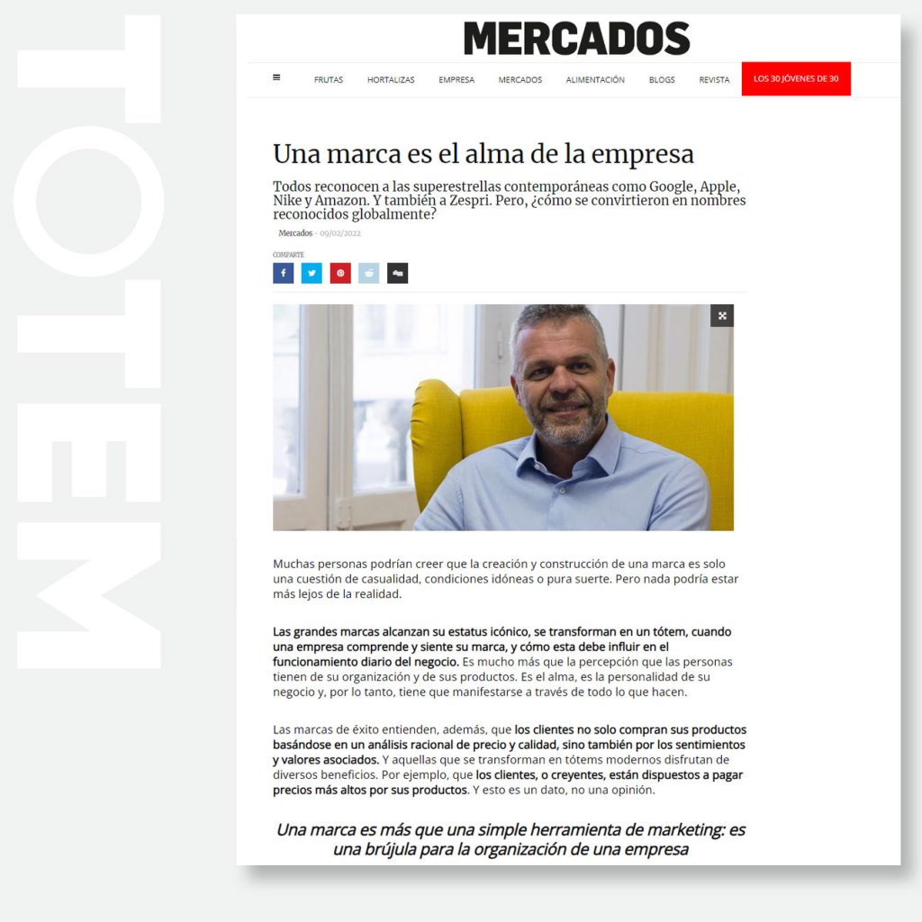 Una marca es el alma de la empresa