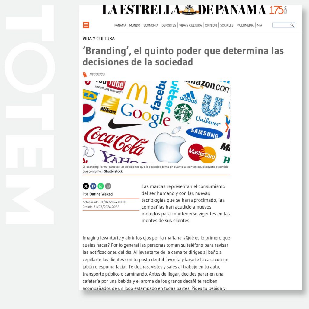 ‘Branding’, el quinto poder que determina las decisiones de la sociedad