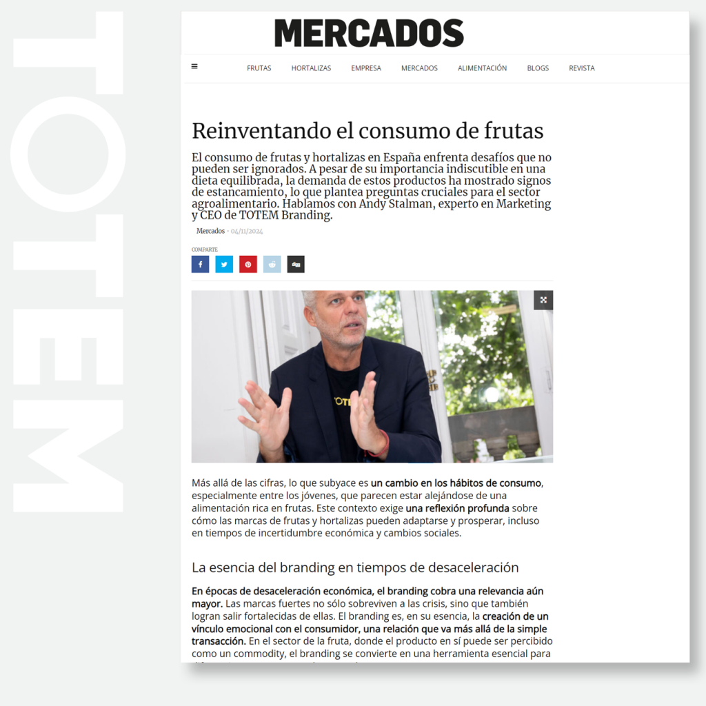 Reinventando el consumo de frutas